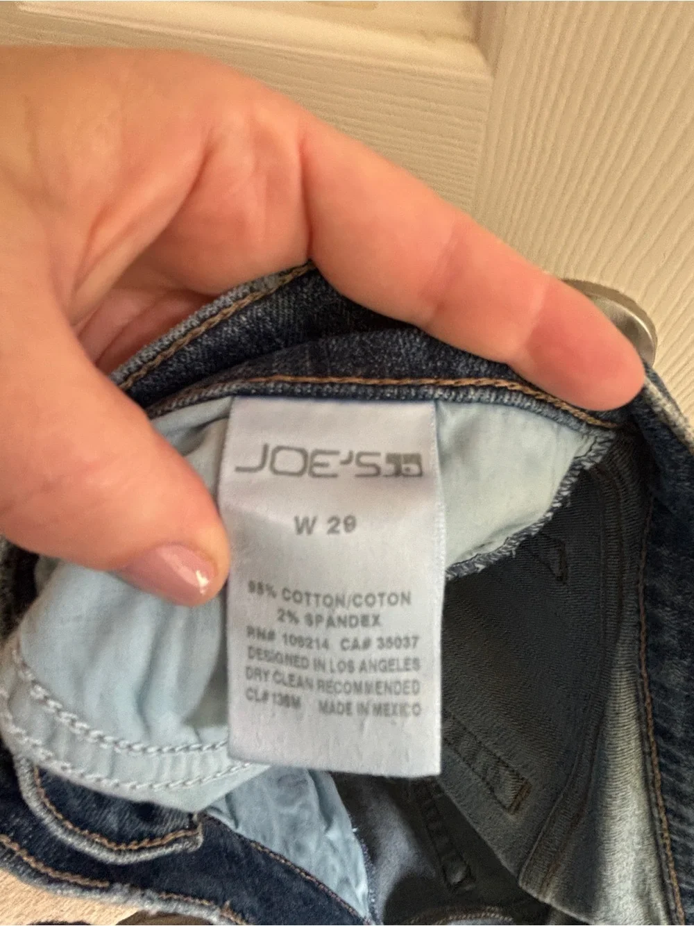Joe's Jeans Dark Blue Denim Shorts